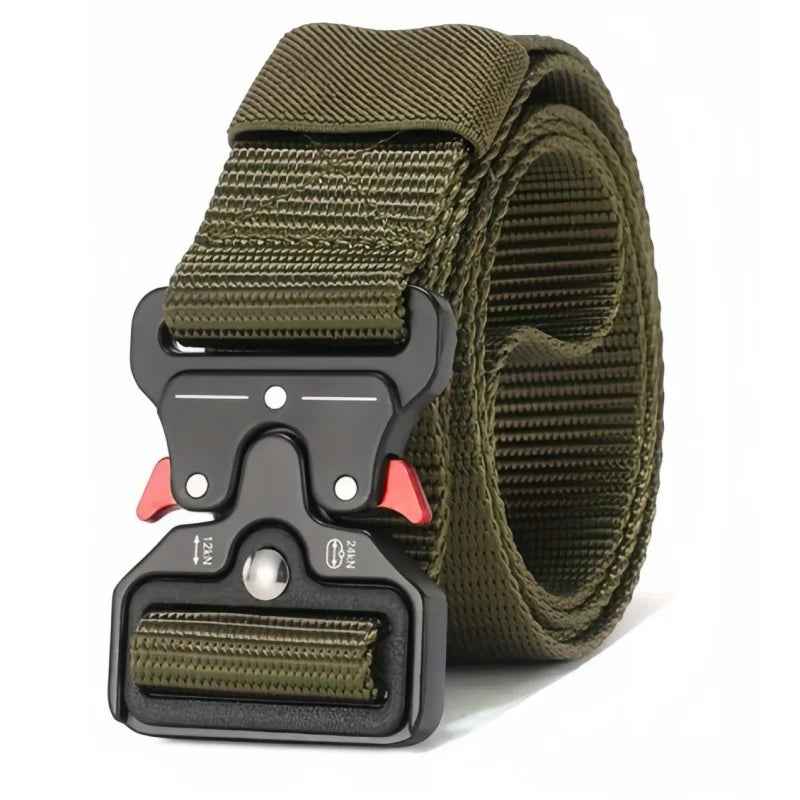 FENRUIEN Tactical Nylon Canvas Belt Multifunctional Buckle