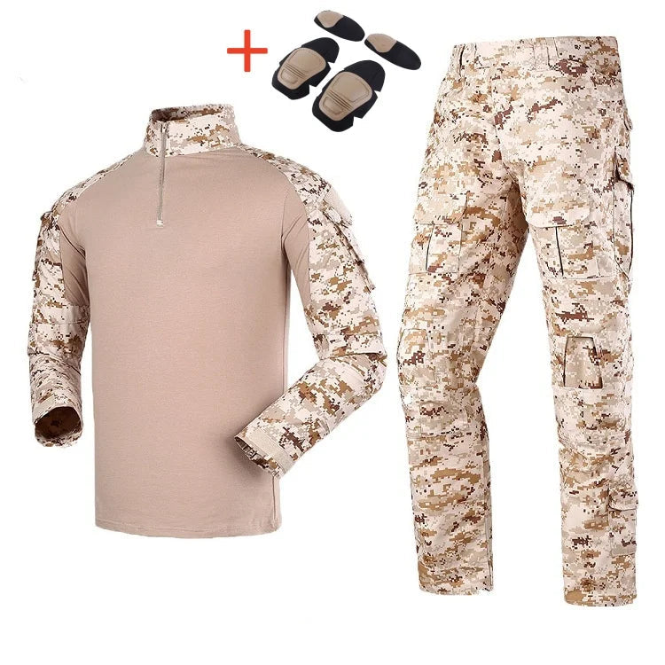 G2 Combat Tactical Suit – Multicam Camouflage Hunting & Airsoft, Outdoor Hunting Ghillie Suit