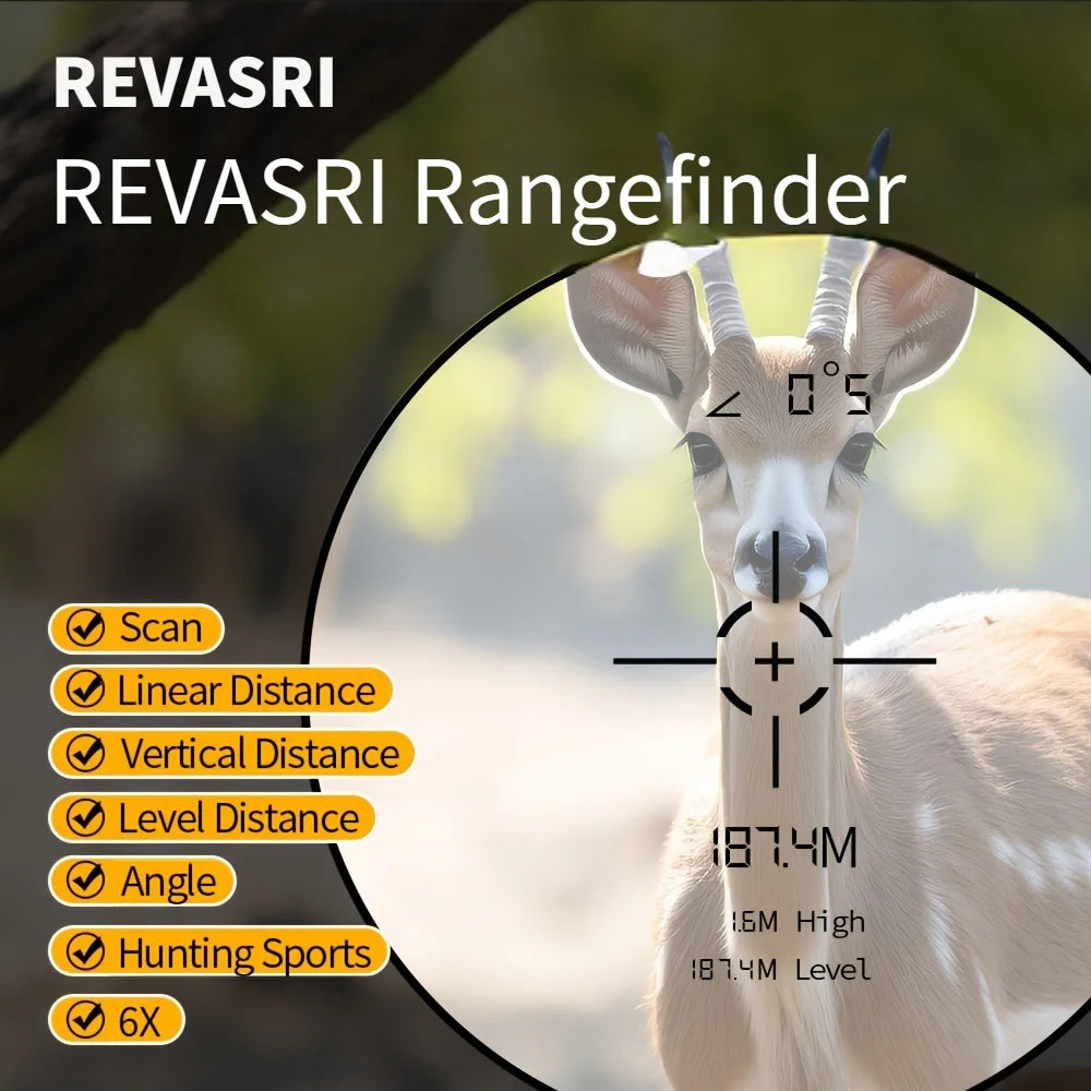 REVASRI NK-1000 Hunting Laser Rangefinder 1000 Yards