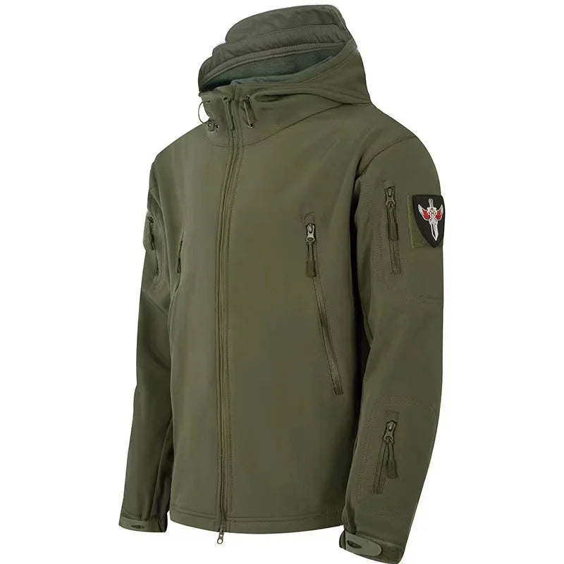 MAZEROUT Men's Tactical Softshell Jacket & Pants