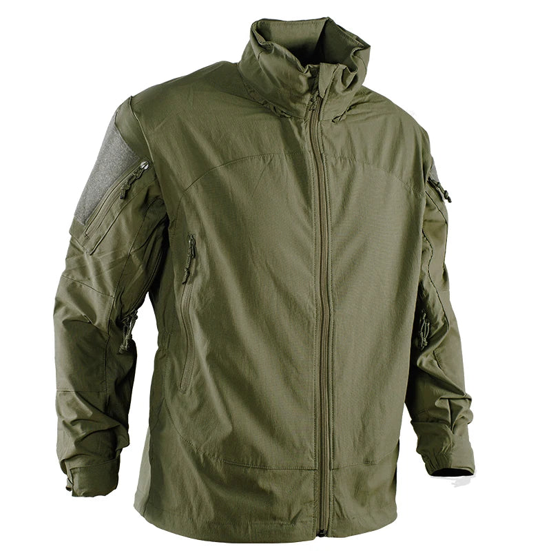 MEGE KNIGHT PCU L5 Softshell Jacket - Lightweight Hooded Coat for NZ Spring & Autumn Hunting