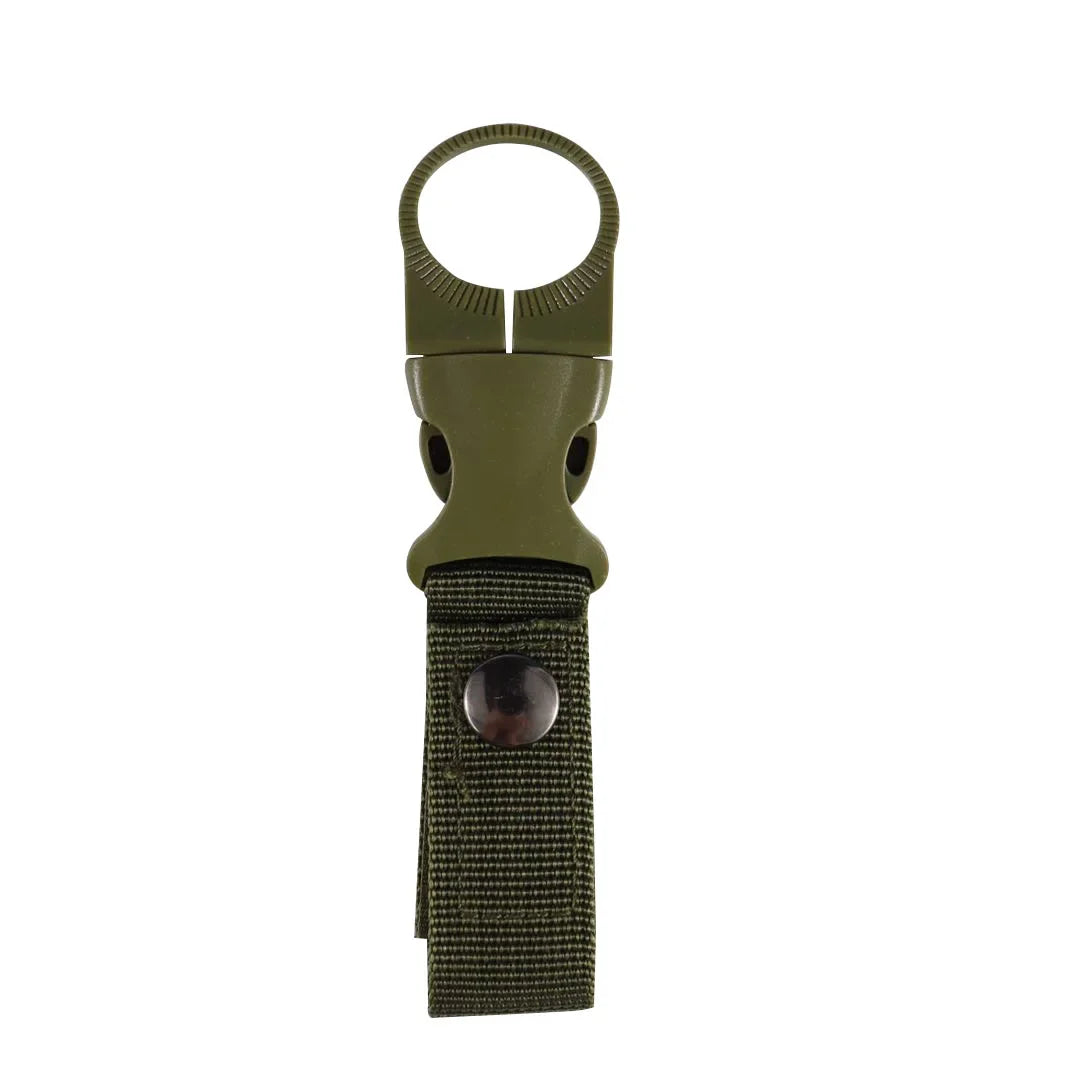 DUTRIEUX Webbing Backpack Buckle Water Bottle Holder for Camping and Hiking