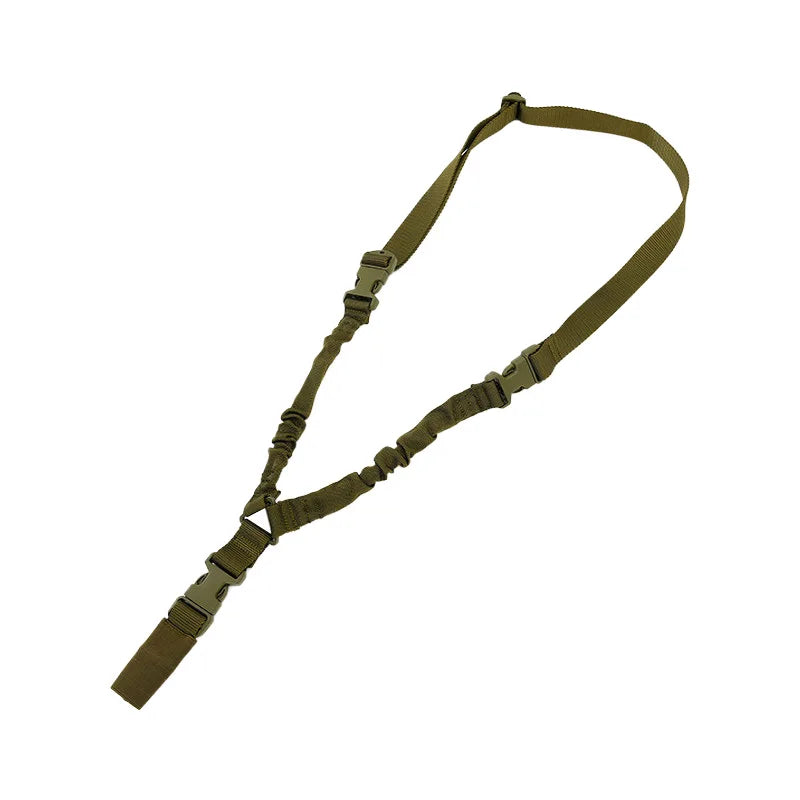 Shotgun Belt Molle Single Point Gun Sling with Metal Buckle