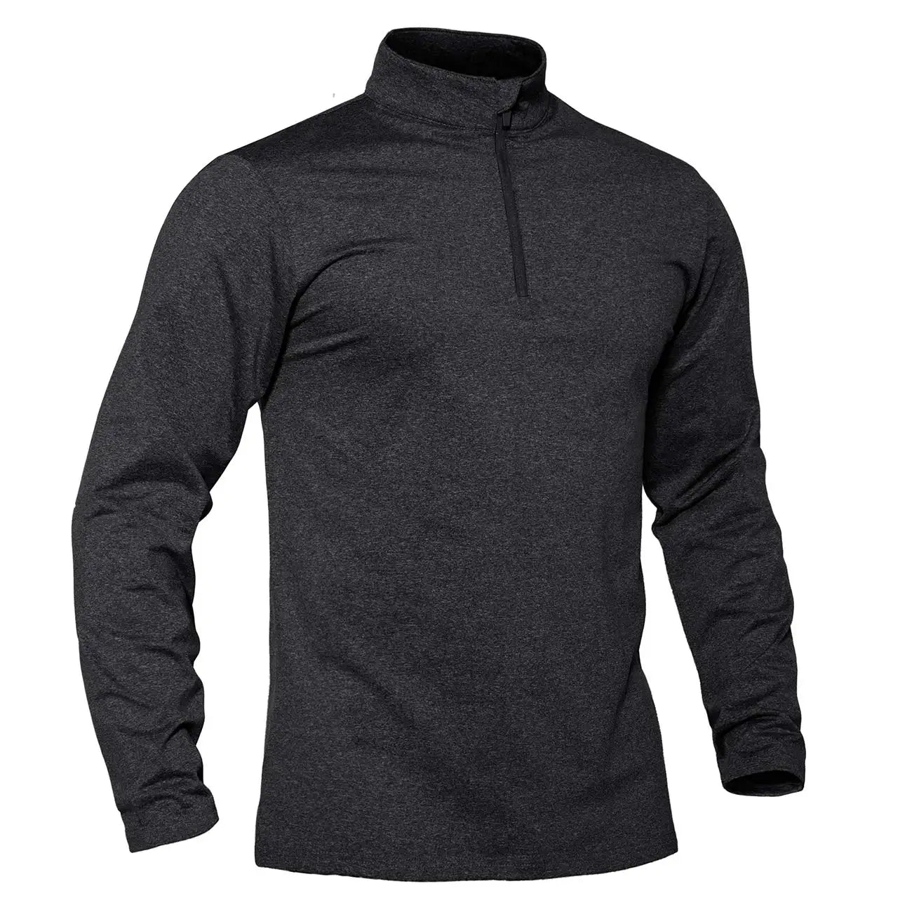 TACVASEN Men's 1/4 Zip Thermal Sports Sweater - Breathable Athletic Pullover for Gym & Outdoor Activities