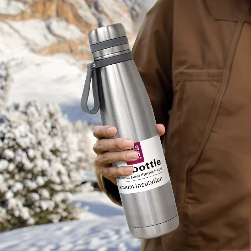 WESTTUNE Stainless Steel Thermos Bottle – Large-Capacity Vacuum Insulated Flask for Outdoor & Travel