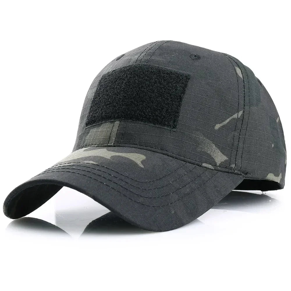 GUMAO Tactical Camouflage Baseball Cap Adjustable Mesh Hat