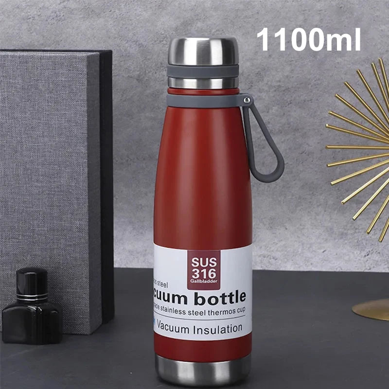 WESTTUNE Stainless Steel Thermos Bottle – Large-Capacity Vacuum Insulated Flask for Outdoor & Travel