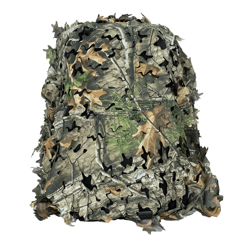 3D Laser-Cut Camouflage Backpack Cover - Tree Shape Camo for NZ Hunting & Wildlife Photography