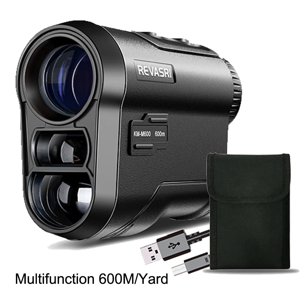 REVASRI 600m Golf Laser Rangefinder with Slope & Flag Lock