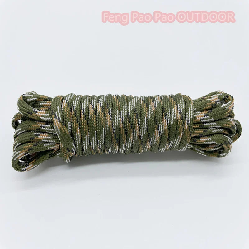 KOTUDENAVY 550 4mm 7-Core Paracord Rope 5m for Camping and Survival