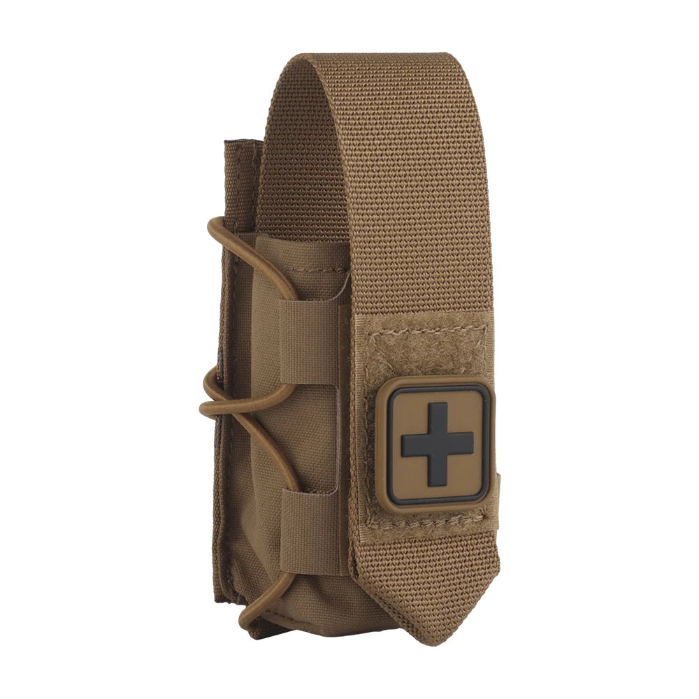 TACTIFANS Tactical Tourniquet Pouch – MOLLE TQ Holder for Hunting and Combat Belts