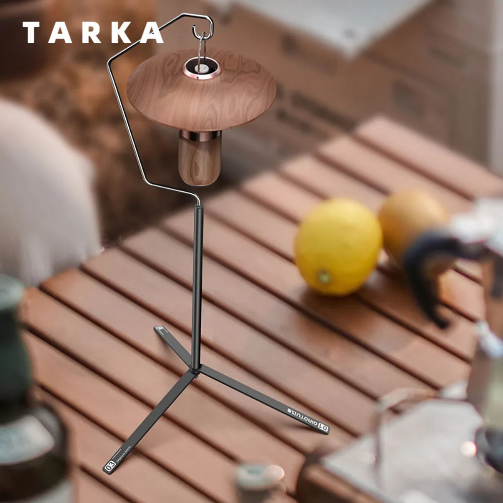 TARKA Ultralight Lantern Stand – Portable Detachable Tabletop Light Holder for Outdoor Use