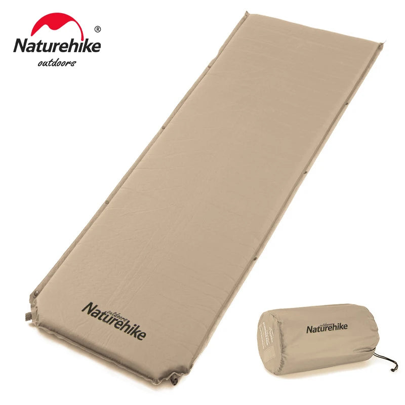 NATUREHIKE Self-Inflating Camping Mattress with Built-in Pump, 5CM Thick