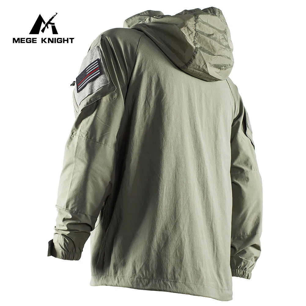 MEGE KNIGHT PCU L5 Softshell Jacket - Lightweight Hooded Coat for NZ Spring & Autumn Hunting