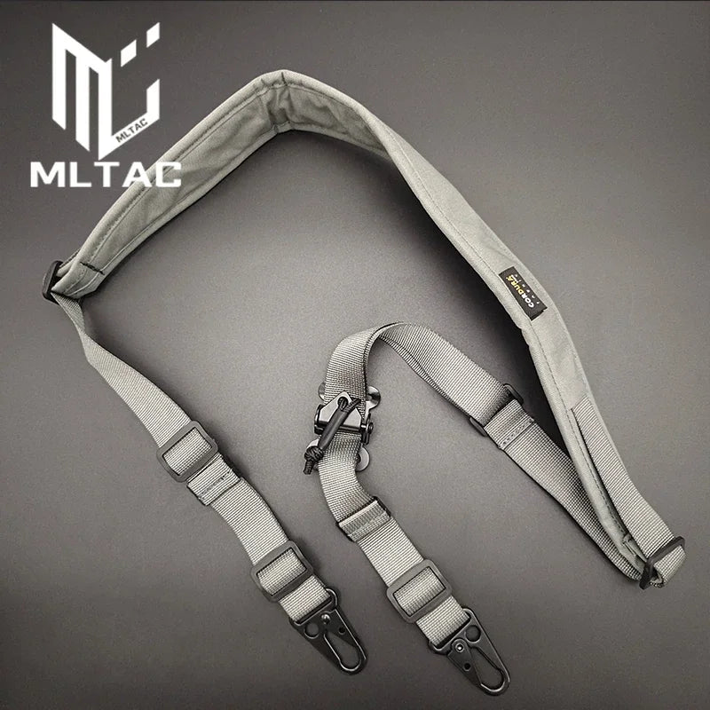 Modular Tactical Sling – Convertible 1-Point/2-Point Padded Strap for Shooting and Hunting