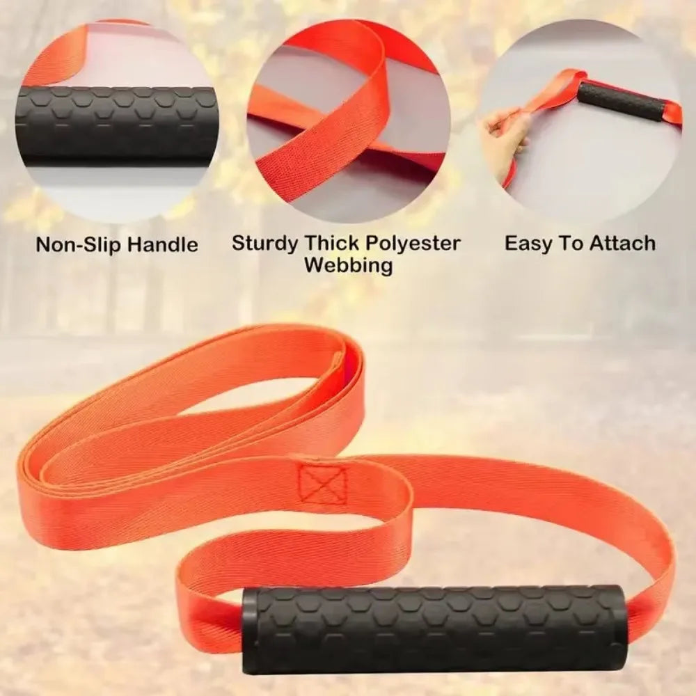 Durable Deer Drag Harness with Handle for Hunting and Outdoor Use