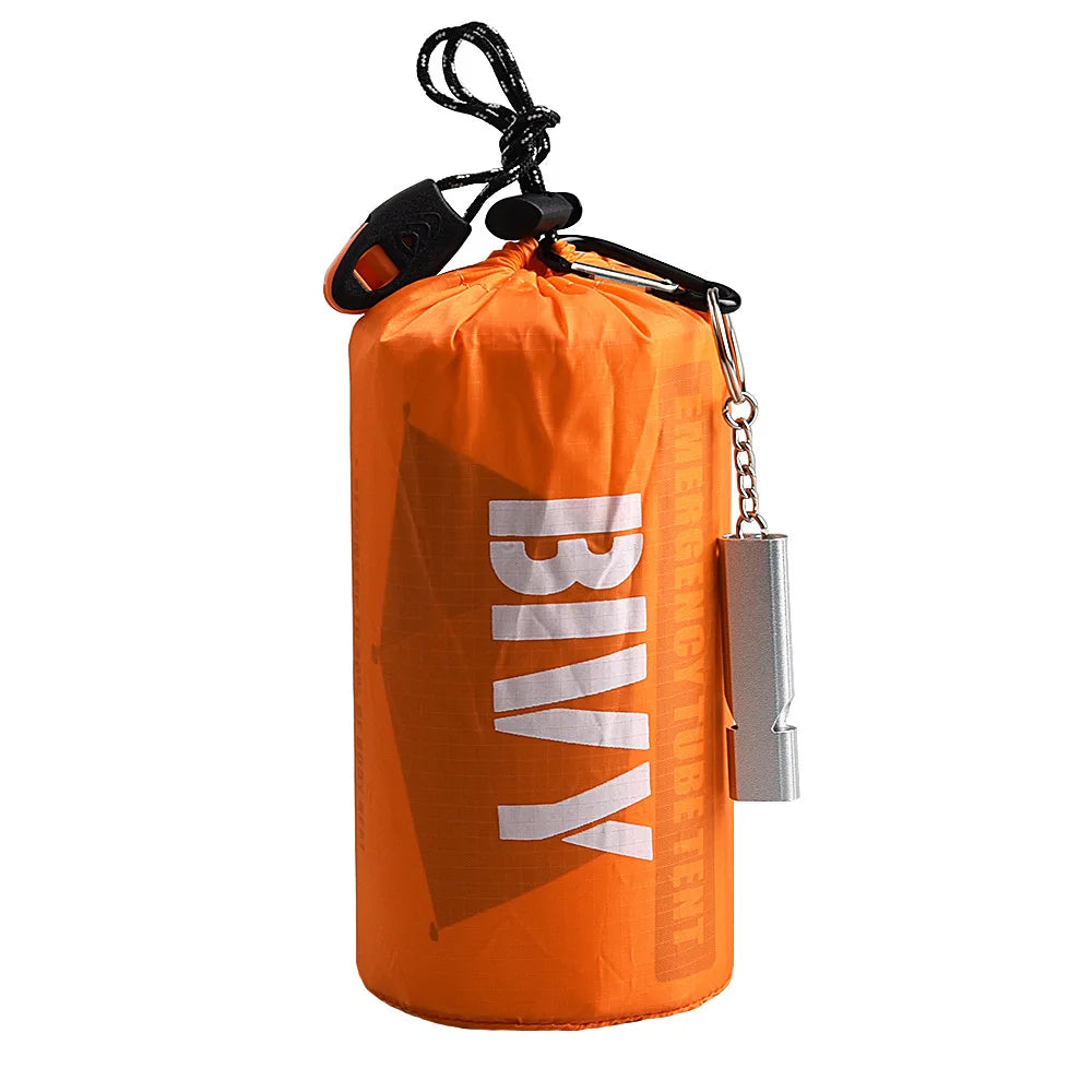 XIYEAR 2-Person Emergency Shelter Tube Tent with Thermal Blanket