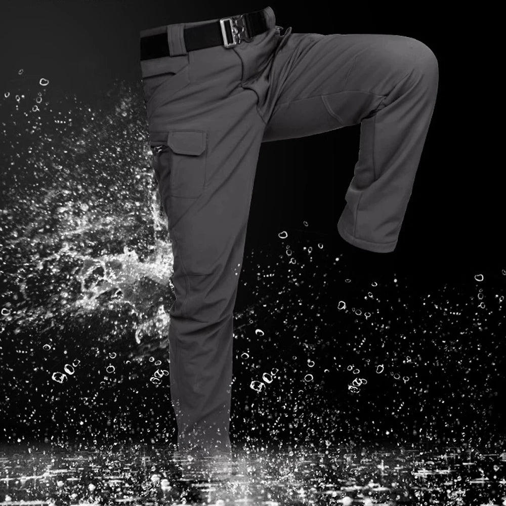 VIKTACTICAL Winter Soft Shell Pants - Fleece-Lined Waterproof Trousers for NZ Alpine Hunting