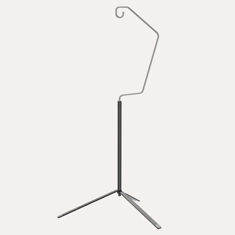 Lightweight Aluminium Desktop Light Frame - Portable Camping Tripod with Hanging Hook