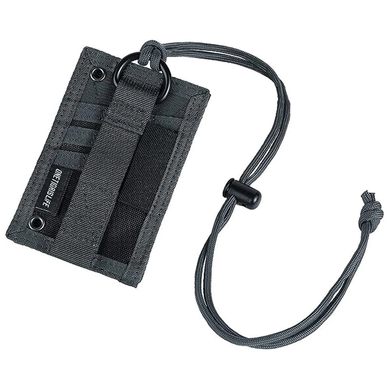 ONETIGRIS Outdoor ID Holder & Patch Display Organiser - Multi-Function MOLLE Pouch