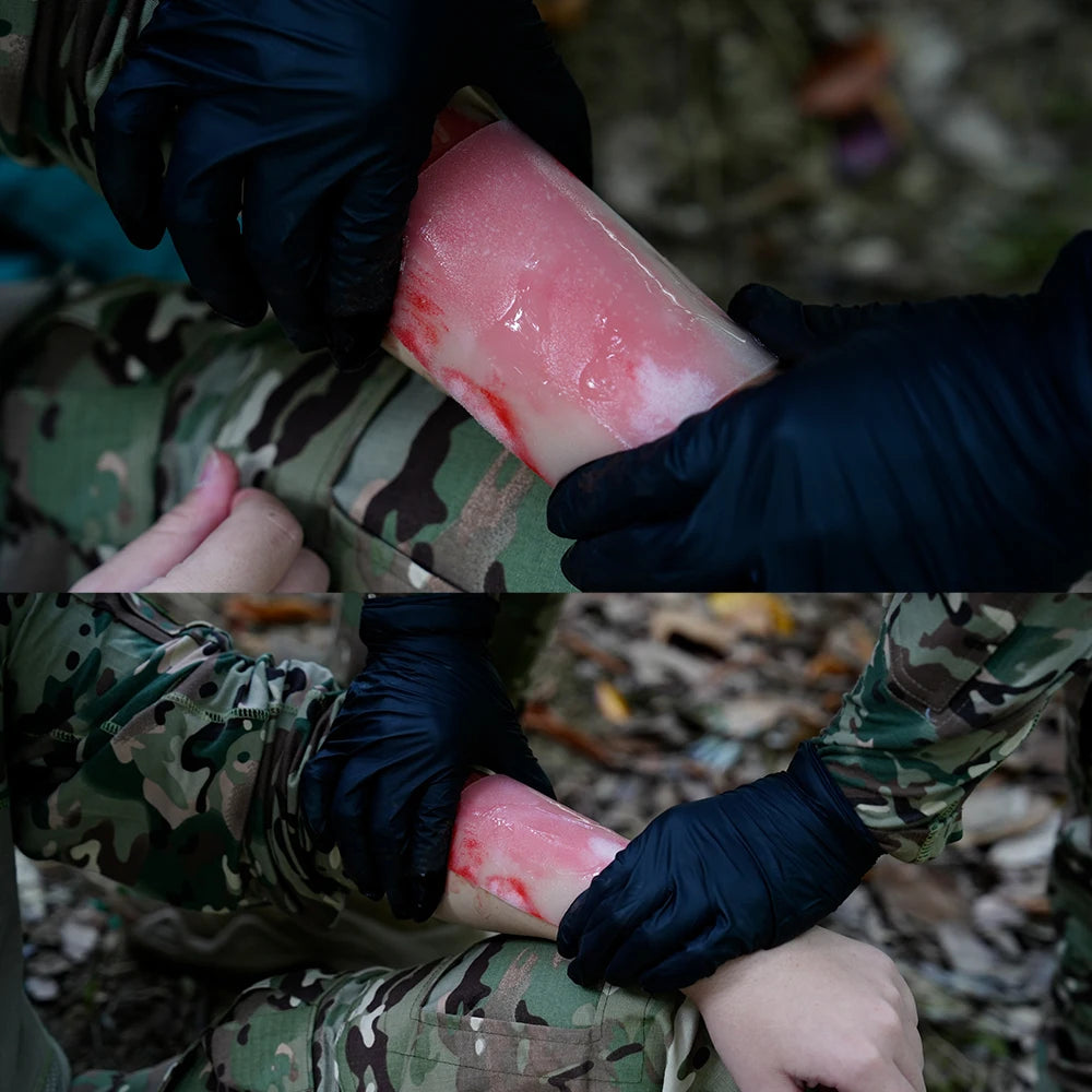 RHINO RESCUE Transparent Hydrogel Wound Dressing – Burn Gel for Emergency Burn Care