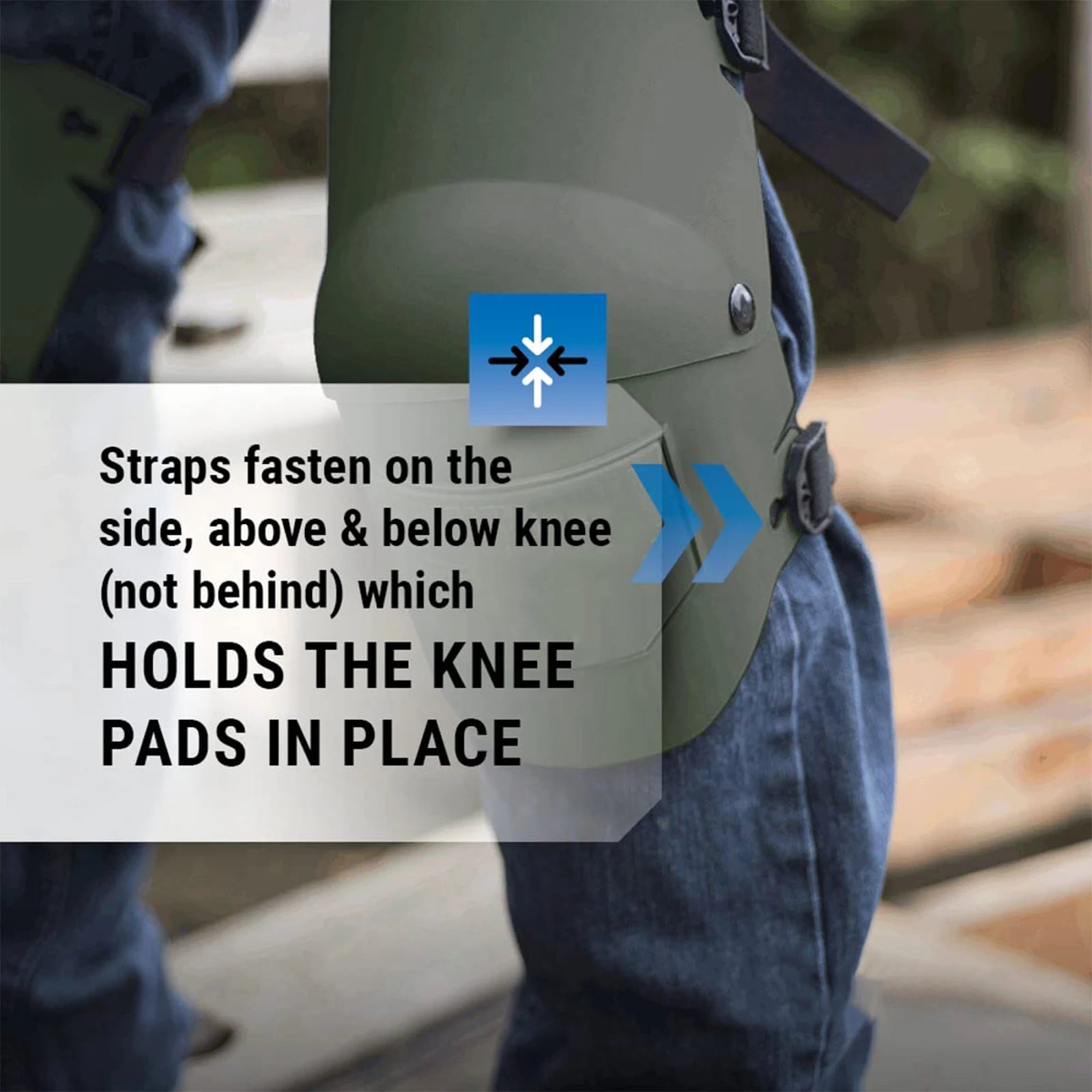 Heavy-Duty Tactical Knee Pads – Thick Foam Protective Gear for Outdoor and Professional Use