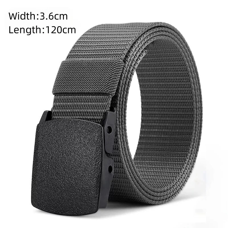FENRUIEN Tactical Nylon Canvas Belt Multifunctional Buckle