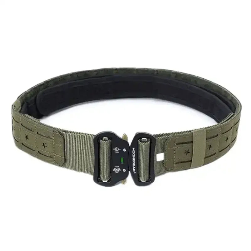 2 Inch Tactical Belt with Quick Release Metal Buckle and Molle System