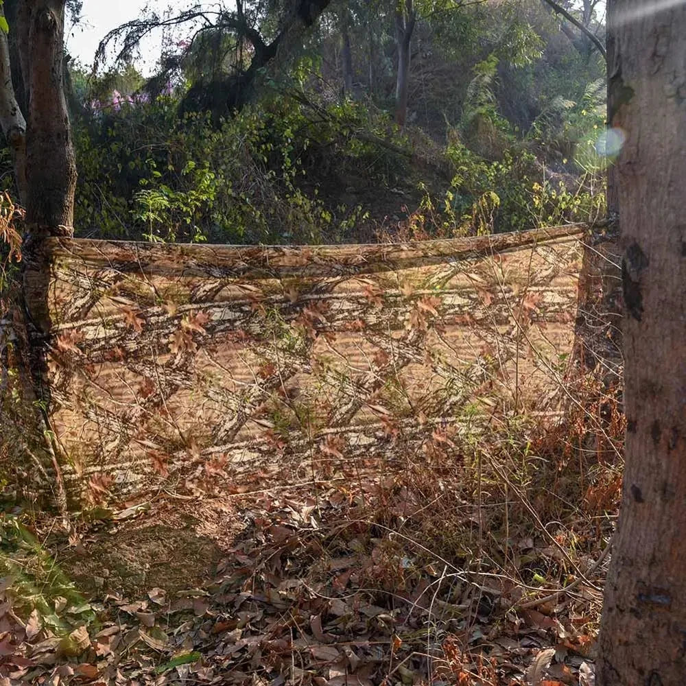 PERROQUET 300D Camo Netting See-Through Mesh for Hunting and Shade