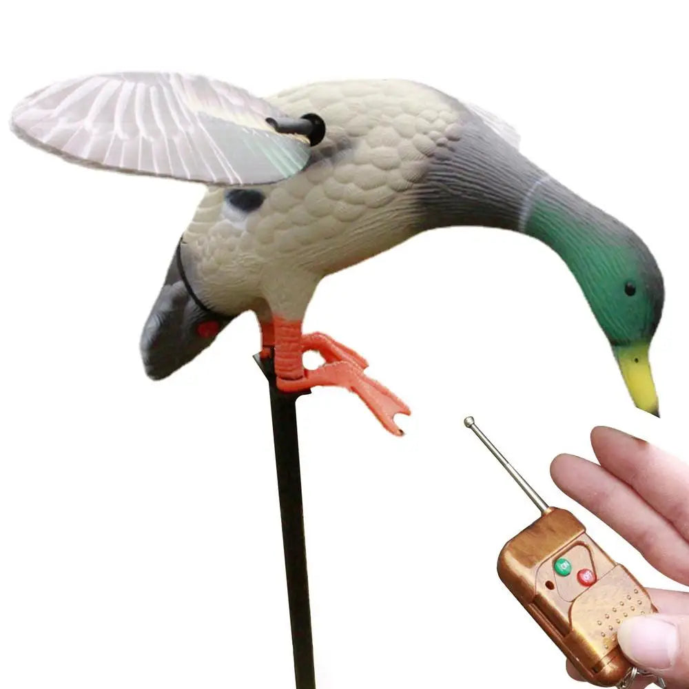 Remote-Controlled Spinning Wing Mallard Decoy – Battery-Powered Motion Duck Lure, Lightweight