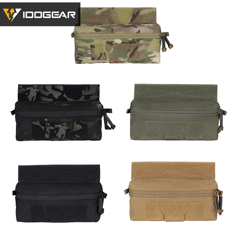 IDOGEAR Tactical Mini Dangler Drop Pouch – Compact MOLLE Abdominal Fanny Pack