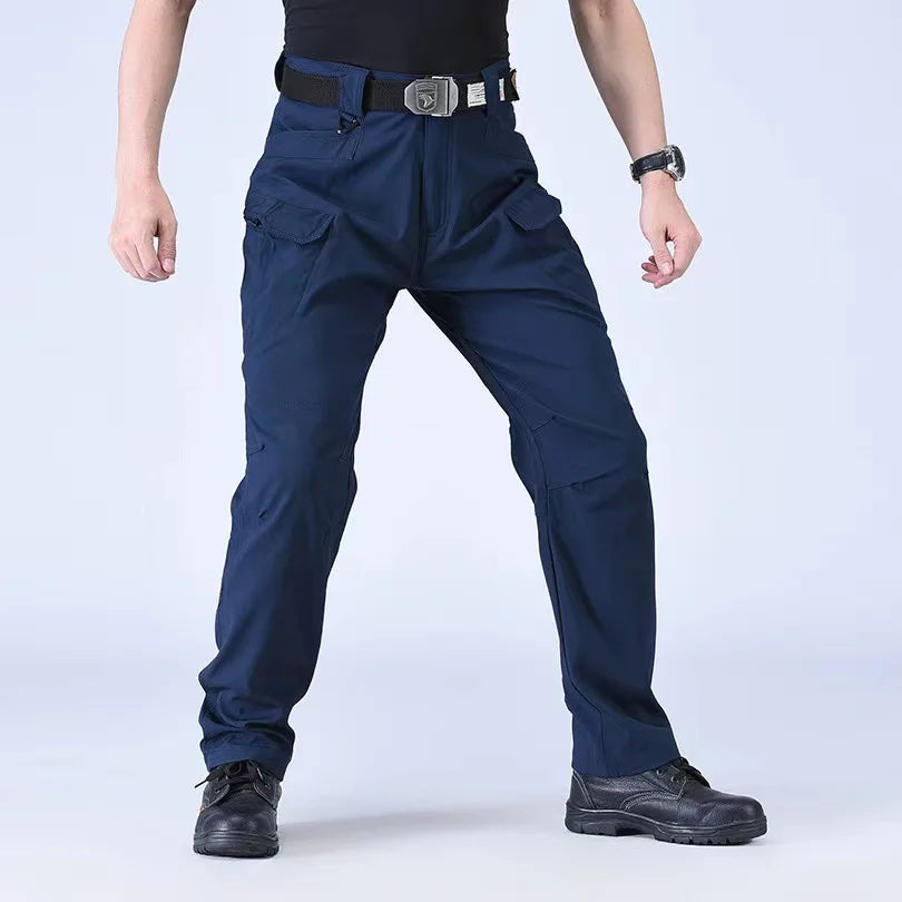 MAZEROUT Men's Tactical Outdoor Trousers Polyester Spandex P16