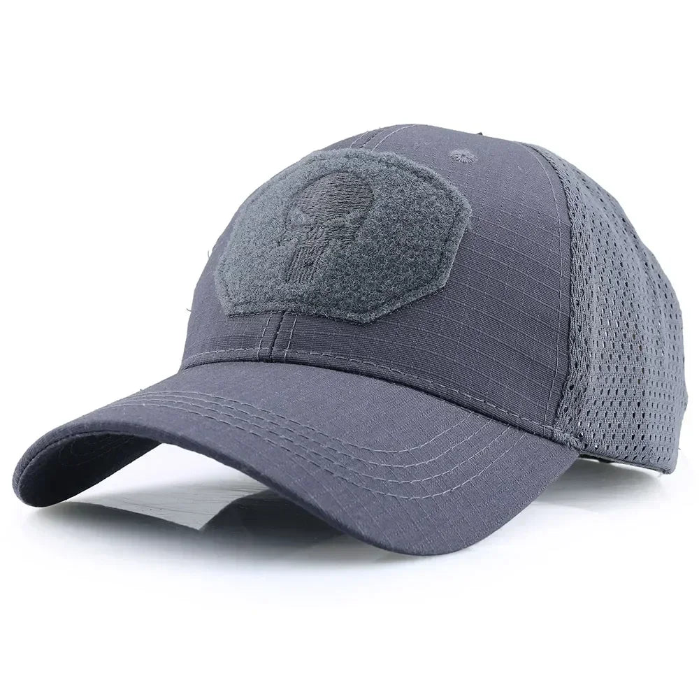 GUMAO Tactical Camouflage Baseball Cap Adjustable Mesh Hat