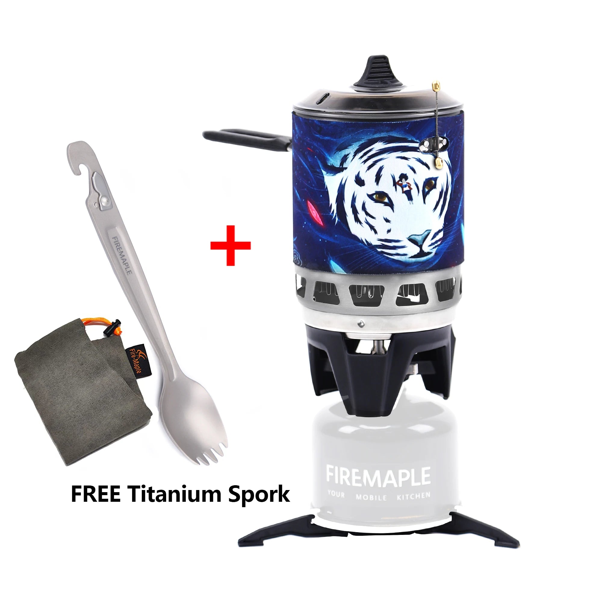 FIRE MAPLE Fixed Star X3 – Compact & Efficient Camping Cooking System
