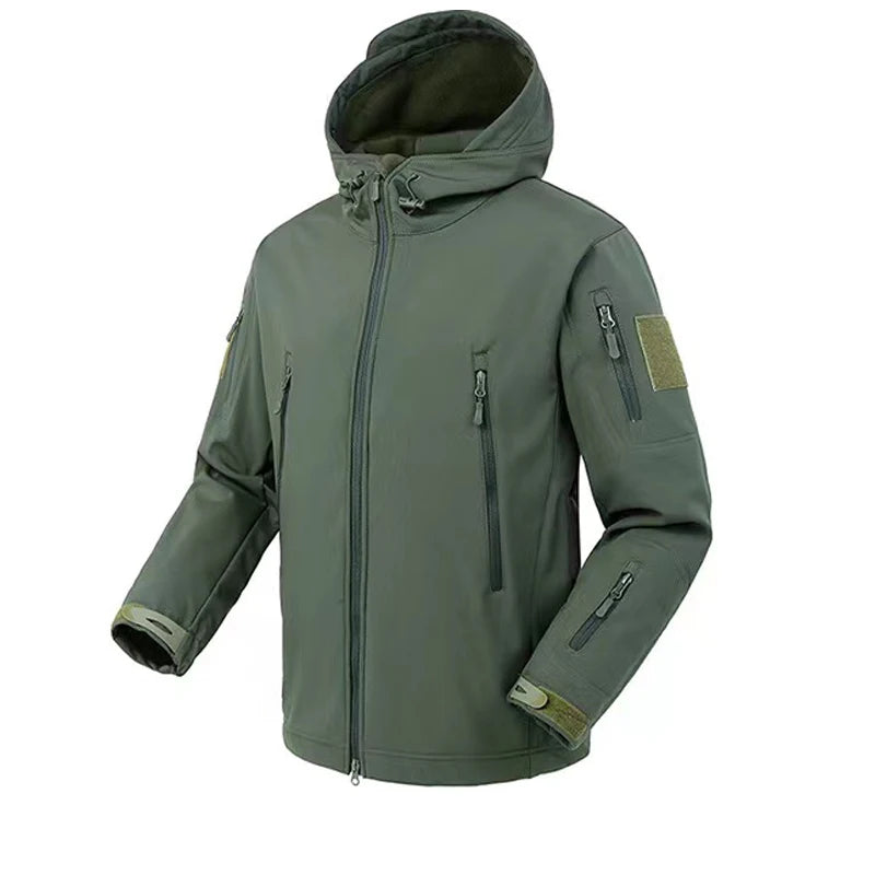 MAZEROUT Men's Tactical Softshell Jacket & Trousers