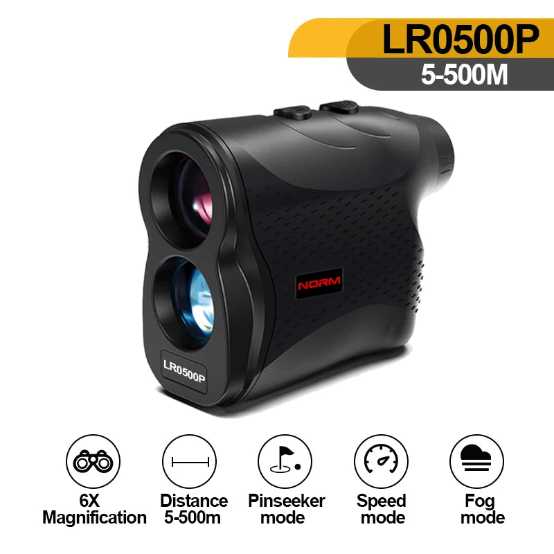 NORM LR 1500M Hunting Laser Rangefinder with Fog Mode