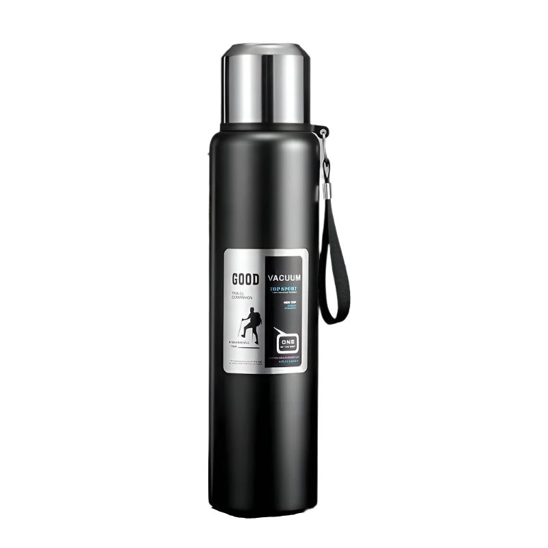 Large Capacity Stainless Steel Thermos Tumbler – Insulated Flask for Coffee, Tea & Travel