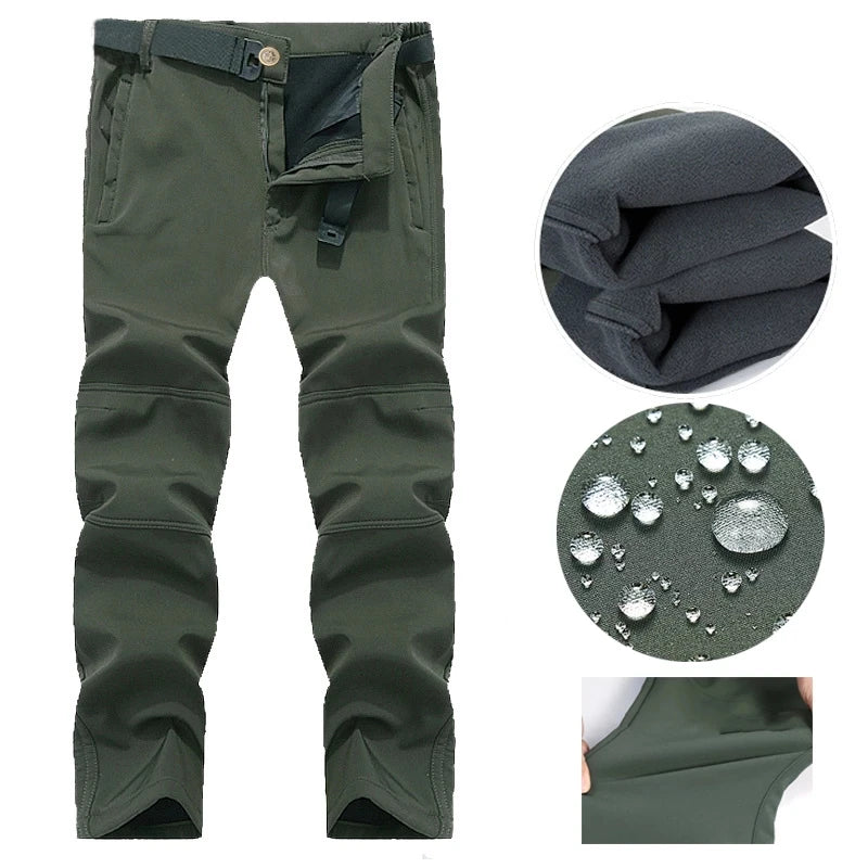 MAZEROUT Men's Tactical Softshell Jacket & Trousers