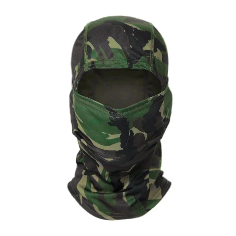 Camouflage Balaclava Full Face Mask – Outdoor Sports, Hunting, Hiking, and Skiing