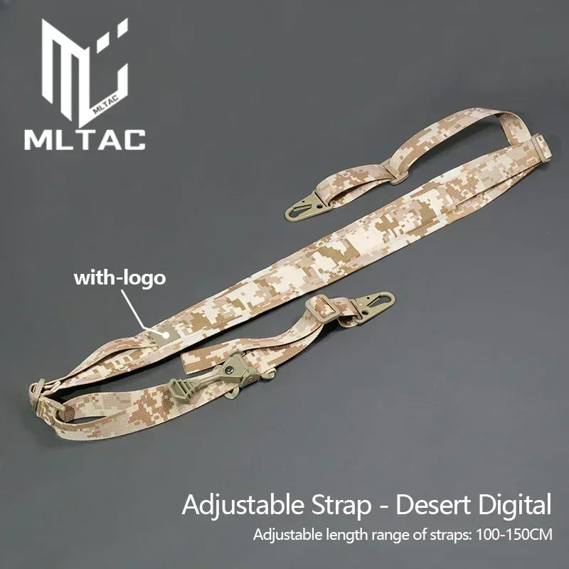 Tactical 2-Point Modular Sling – Adjustable Shoulder Strap for Outdoor Shooting