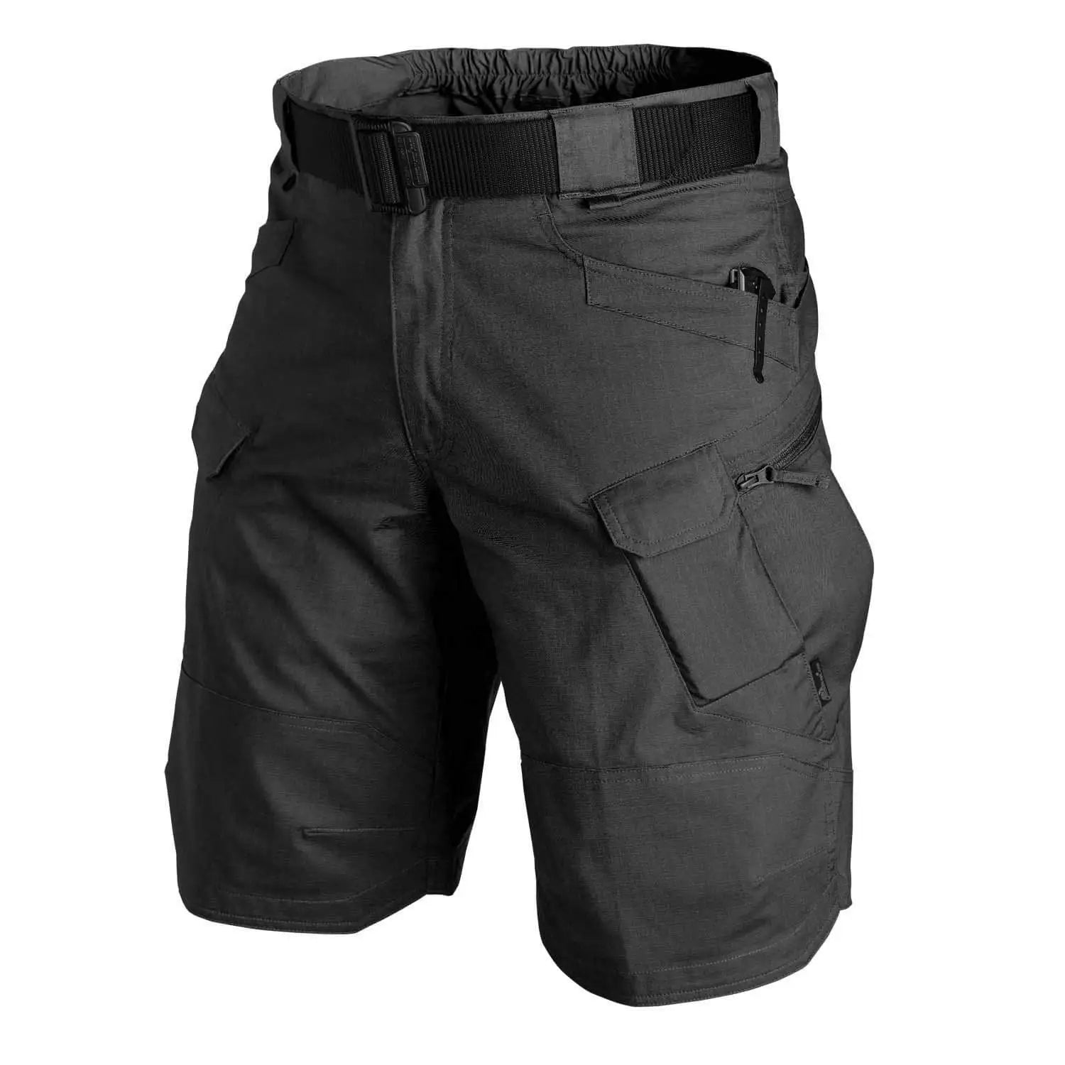 HANQIU Men's Waterproof Cargo Shorts - Quick-Dry Summer Hunting Shorts for NZ Outdoor Adventures