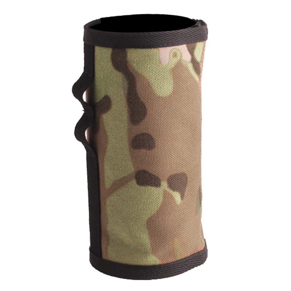 SHUNMAII Camping Gas Can Protective Cover – Cotton Linen Fuel Cylinder Storage Sleeve