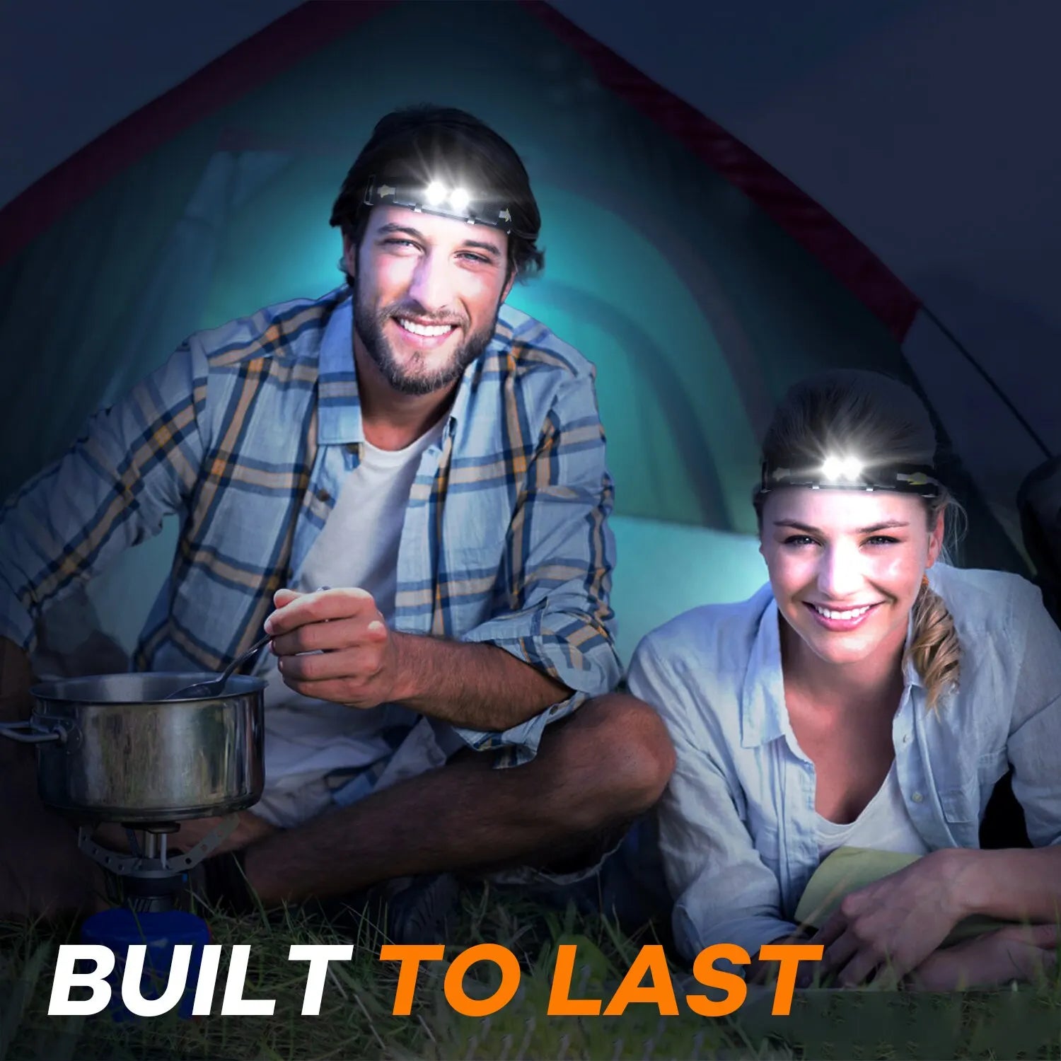 SOFIRN H25S 1200-Lumen USB Rechargeable Headlamp – Dual SST40 LED