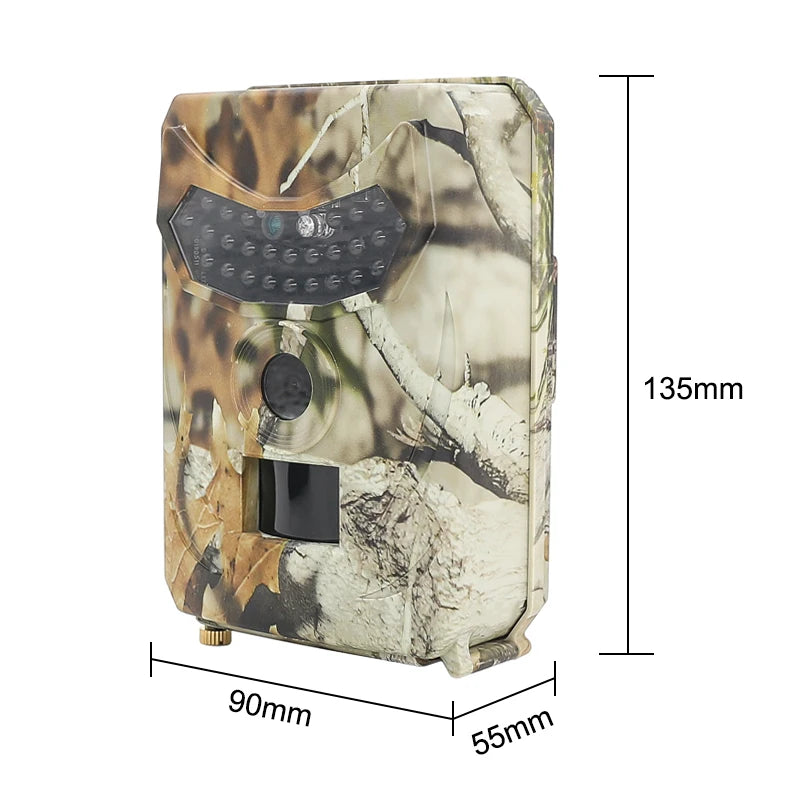 12MP Infrared Trail Camera for Wildlife Detection and Night Monitoring