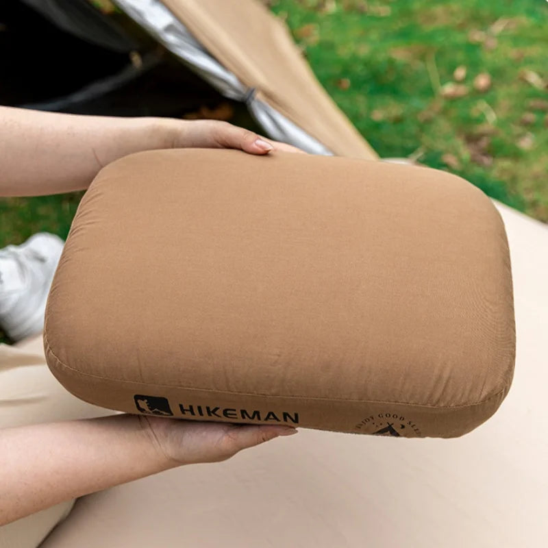HIKEMAN Deep Sleep Outdoor Camping Pillow Memory Foam Portable Travel Cushion