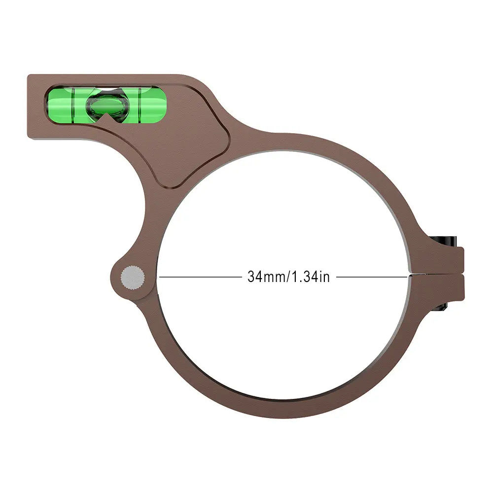 WESTHUNTER Scope Bubble Level – Spirit Level for 25.4mm, 30mm, 34mm Riflescope Rings