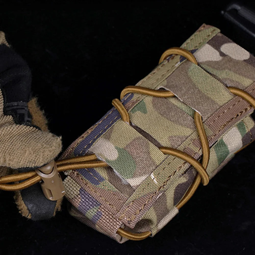 TACTIFANS Tactical Tourniquet Pouch – MOLLE TQ Holder for Hunting and Combat Belts