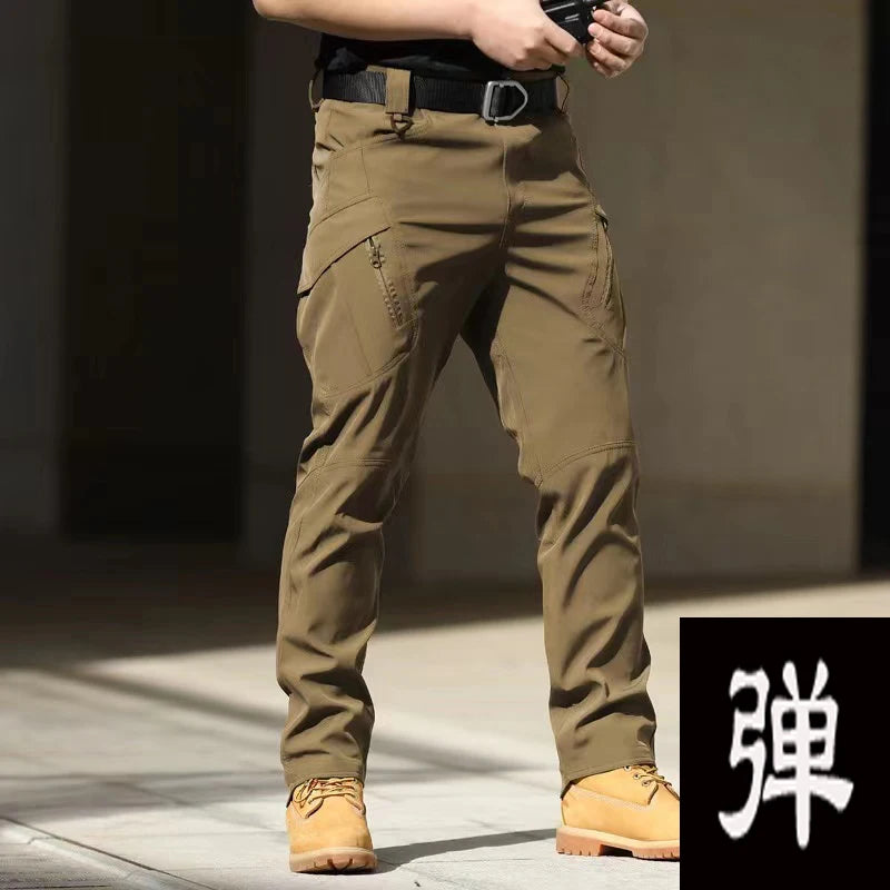 MAZEROUT Men's Tactical Outdoor Trousers Polyester Spandex P16