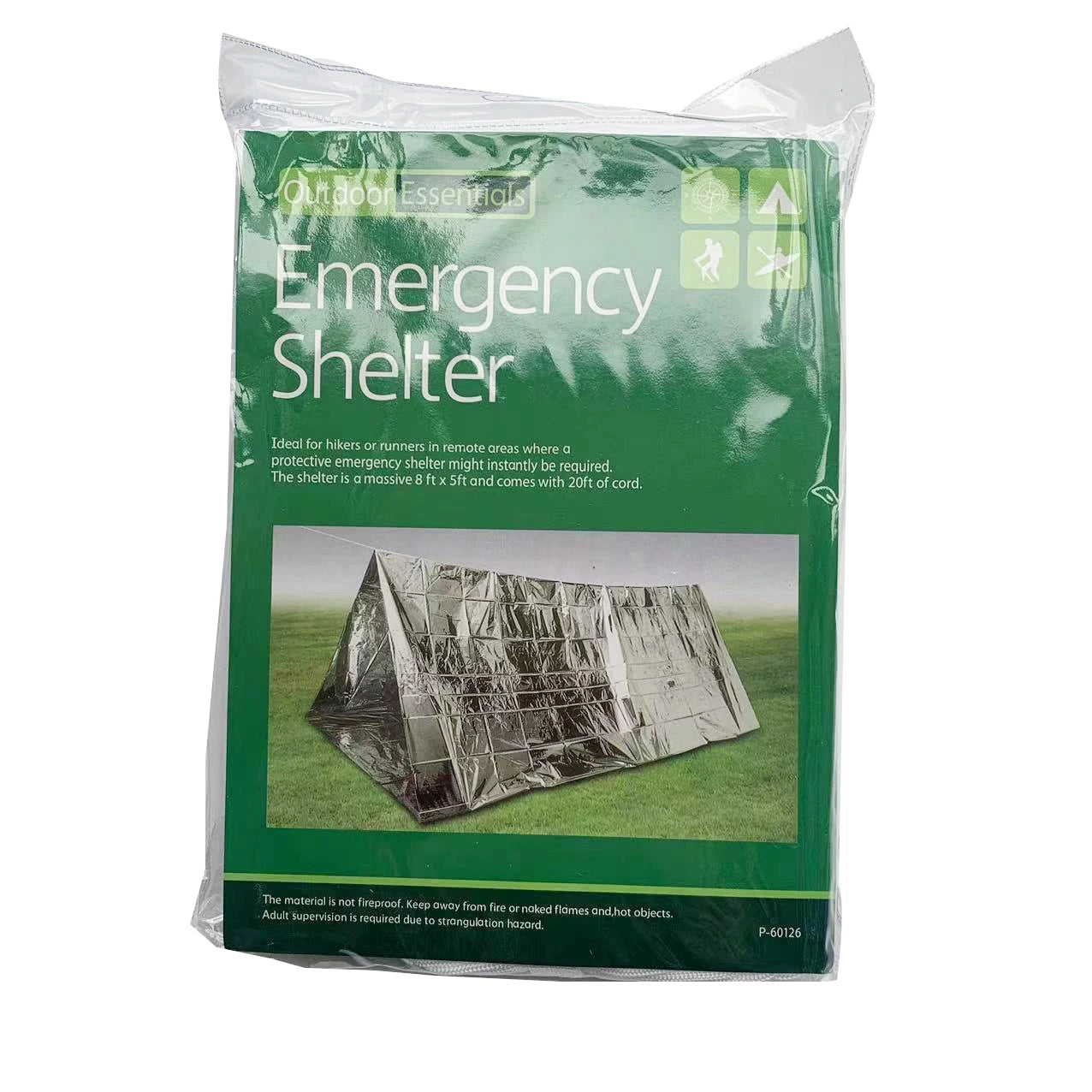 XIYEAR 2-Person Emergency Shelter Tube Tent with Thermal Blanket