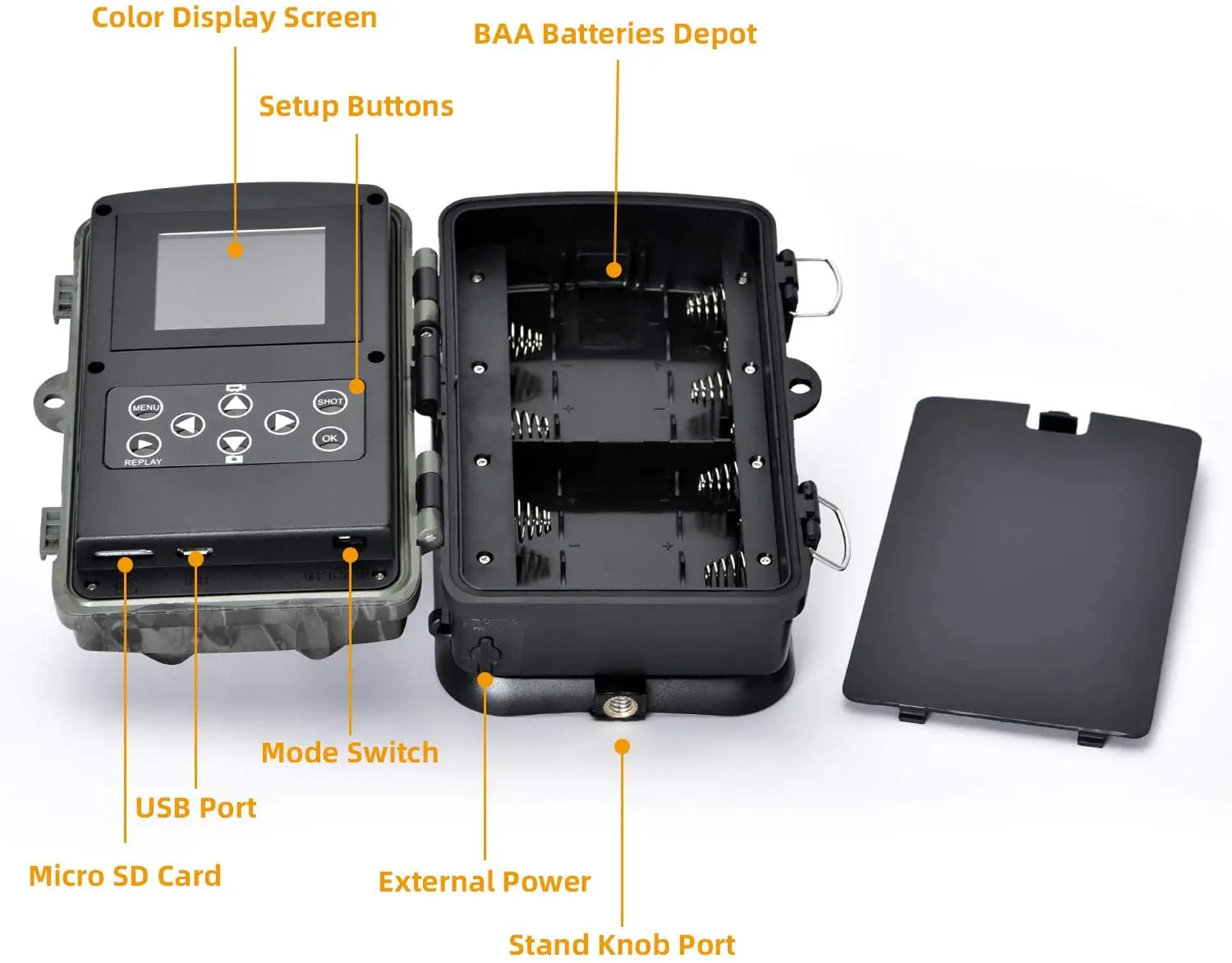 SUNTEKCAM HC-801LTE 4G Trail Camera – 20MP 1080P Wireless Hunting Cam